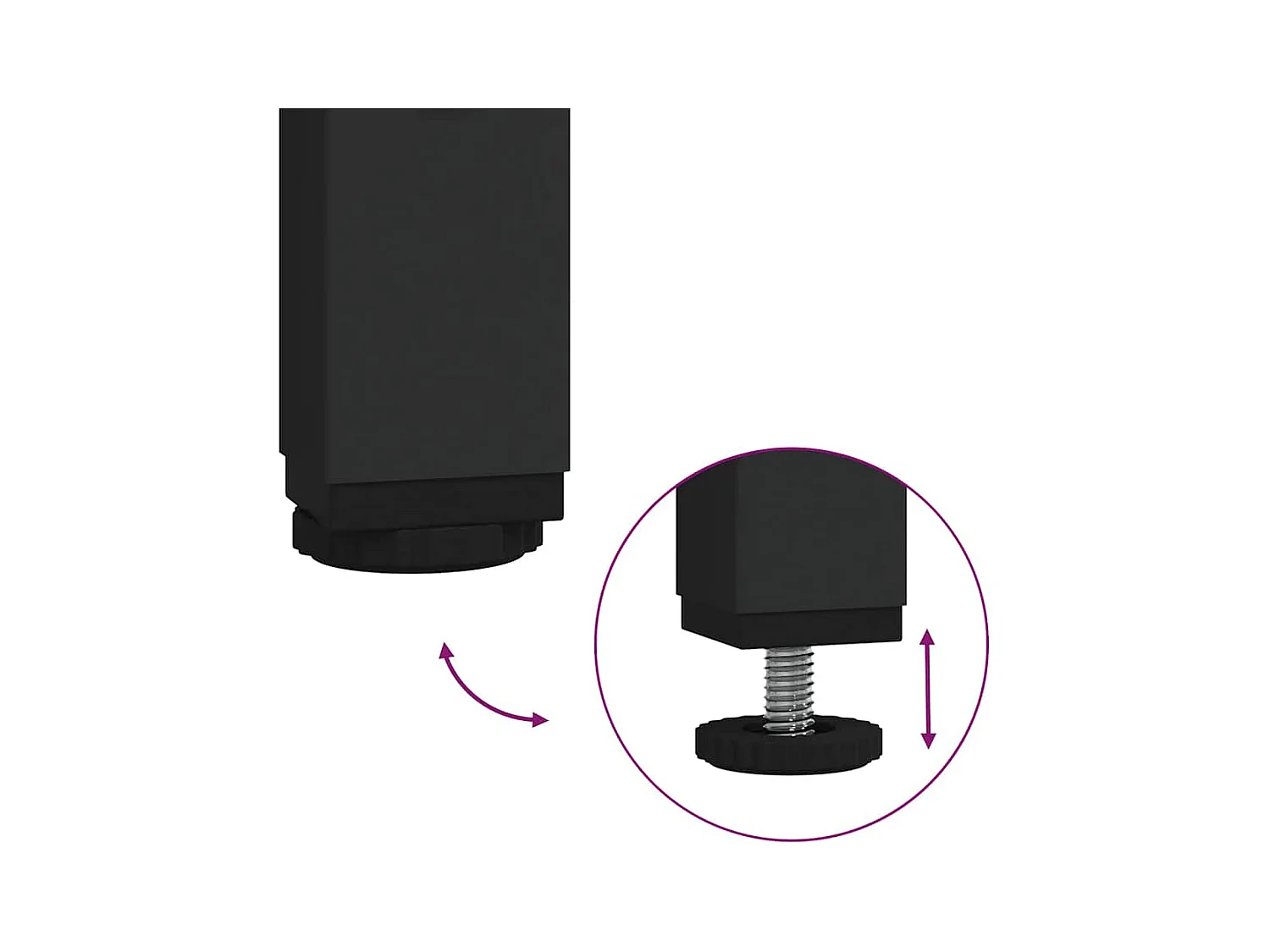 Bureau chêne marron 139x139x75 cm bois d'ingénierie