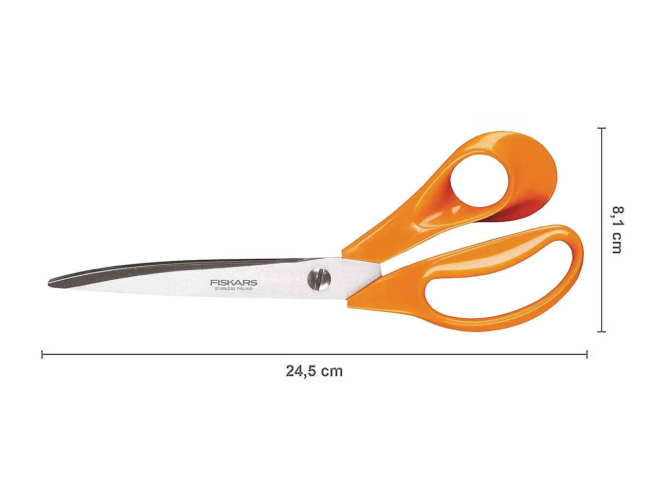 Fiskars Ciseaux professionnel droitier 25cm - 9863