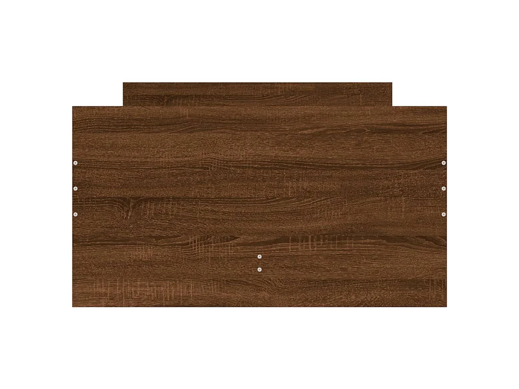 Giroletto con Cassetti Rovere Marrone 90x190 cm