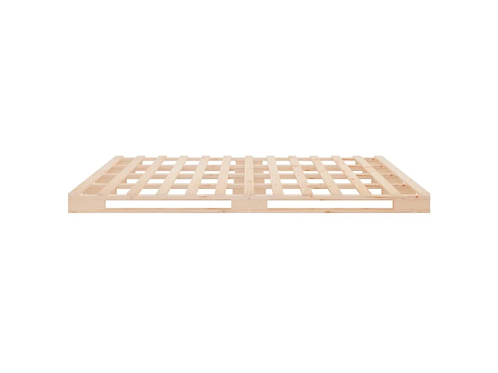 Letto a Pallet 180x200 cm Super King in Legno Massello