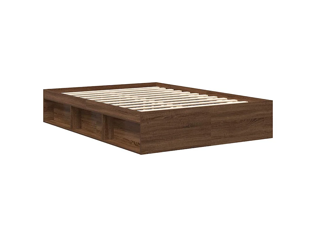 Bettgestell Braun Eichen-Optik 120x200 cm