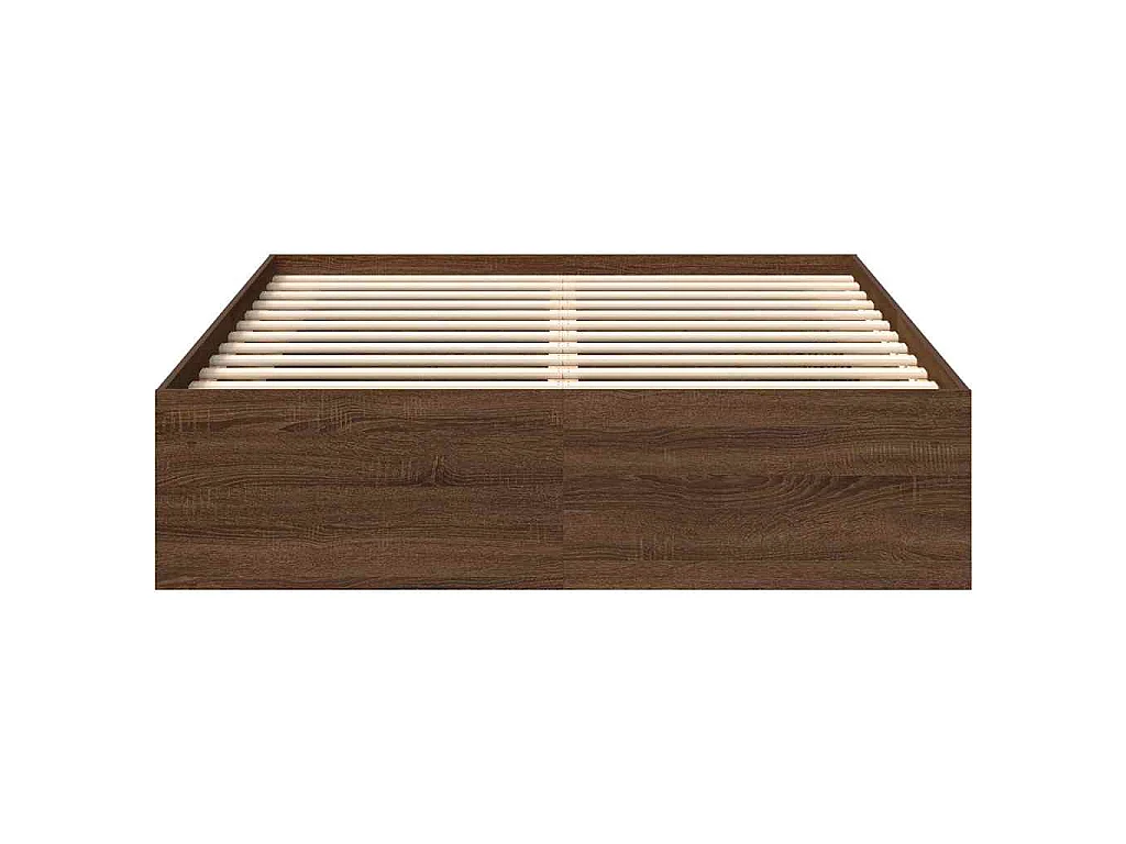 Bettgestell Braun Eichen-Optik 120x200 cm