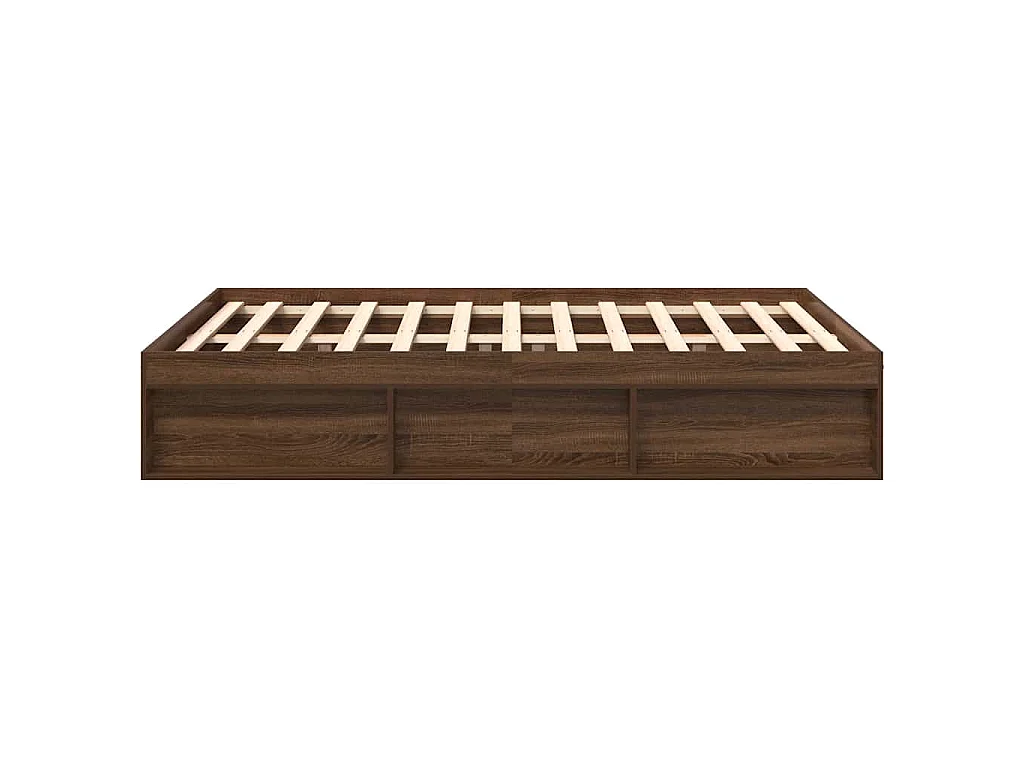 Bettgestell Braun Eichen-Optik 120x200 cm