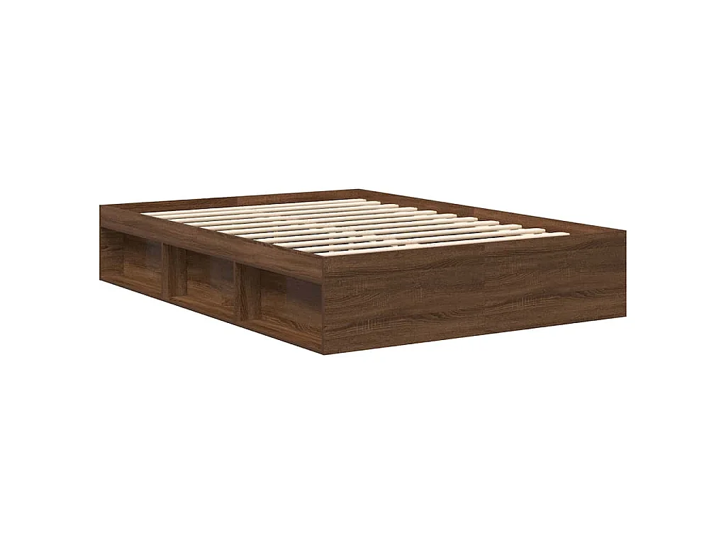 Bettgestell Braun Eichen-Optik 120x200 cm