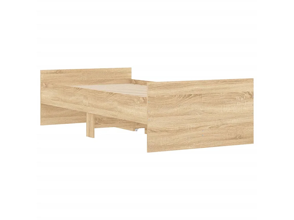 Giroletto con Cassetti Rovere Sonoma 90x200 cm