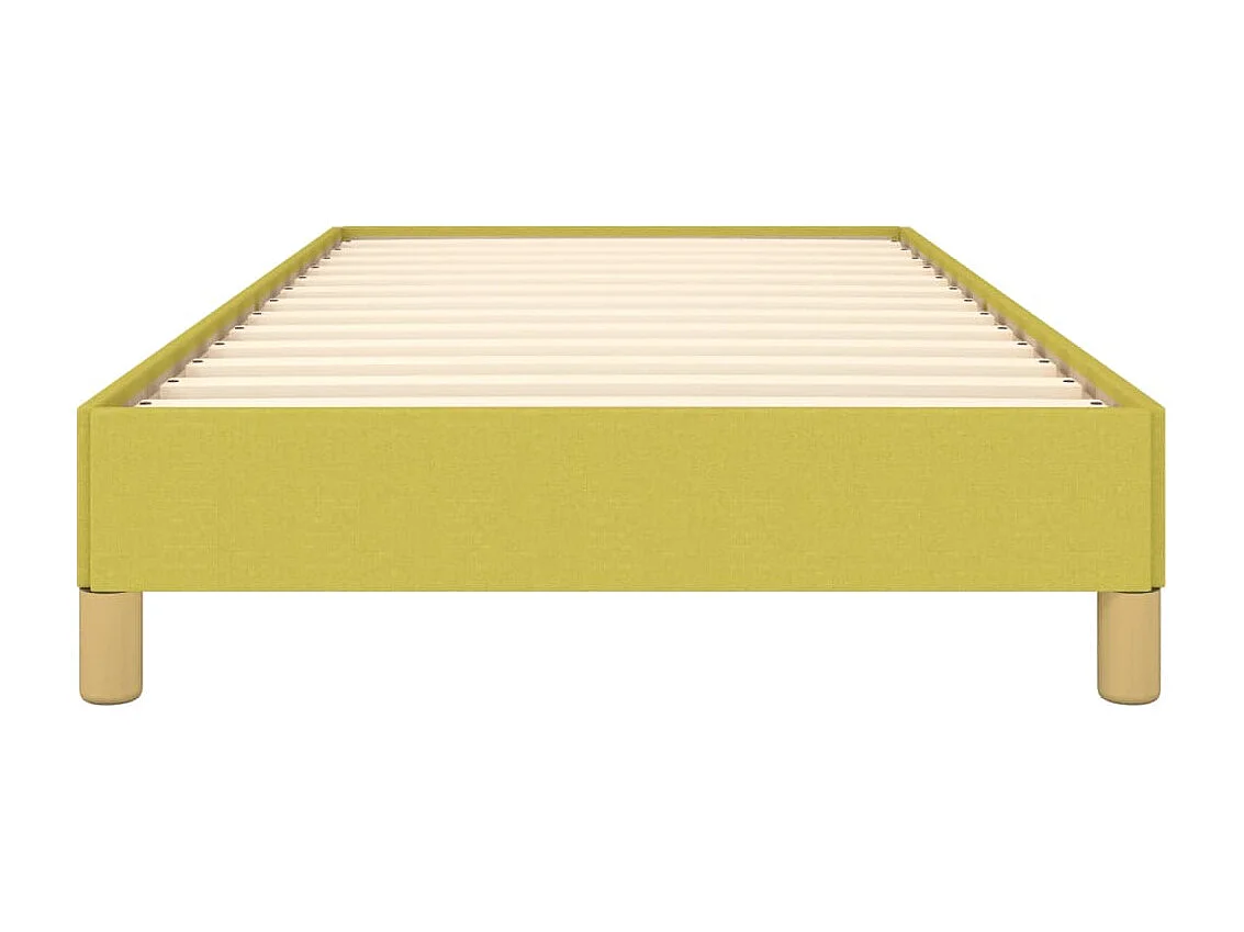 Bettgestell Grün 80x200 cm Stoff