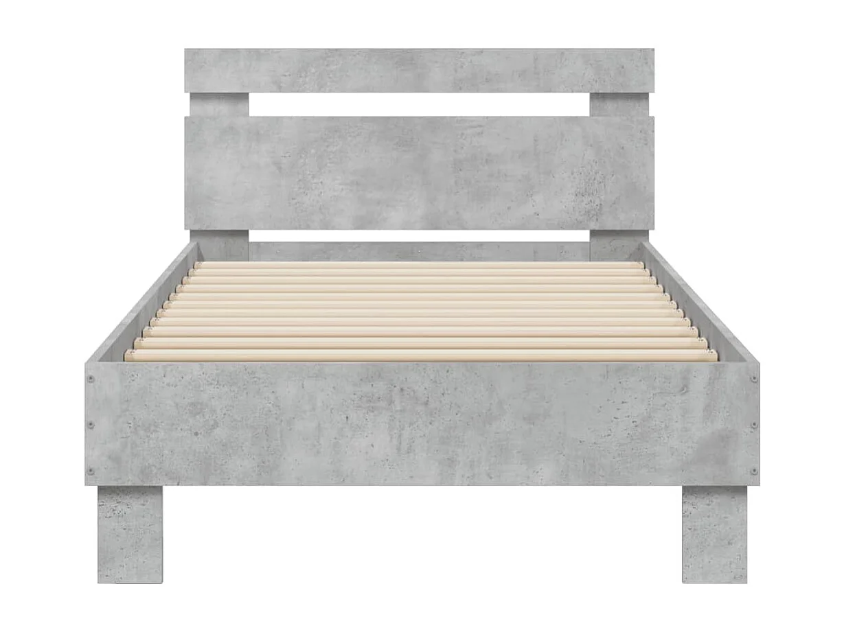 Cadre de lit sans matelas avec lumières LED 90x200 cm