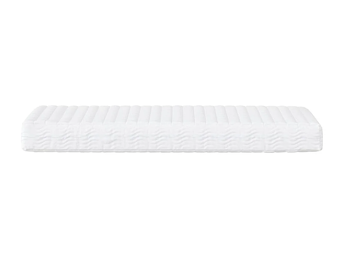 Lit de jour avec matelas crème 90x200 cm tissu