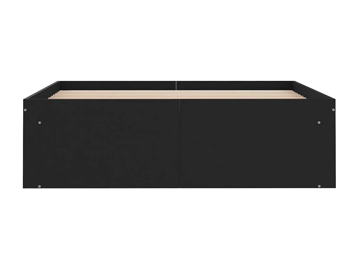 Estrutura de cama 120x200 cm preto