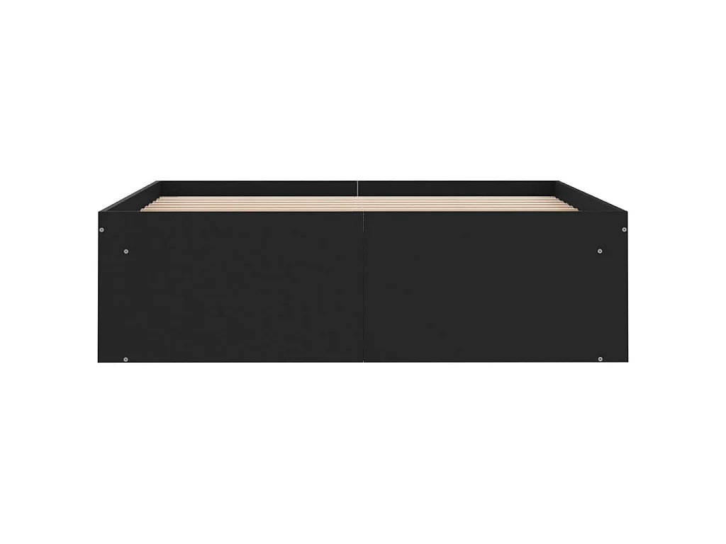 Bedframe zwart 120x200 cm