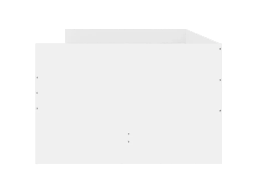 Bedframe met lades wit 90x200 cm