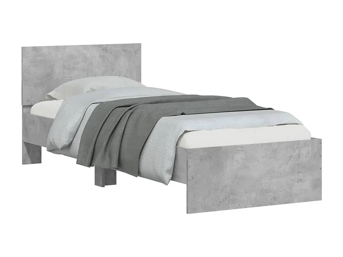 Cadre de lit sans matelas avec lumières LED 90x200 cm