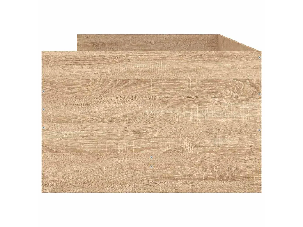 Bettgestell mit Schubladen Sonoma-Eiche 90x200 cm