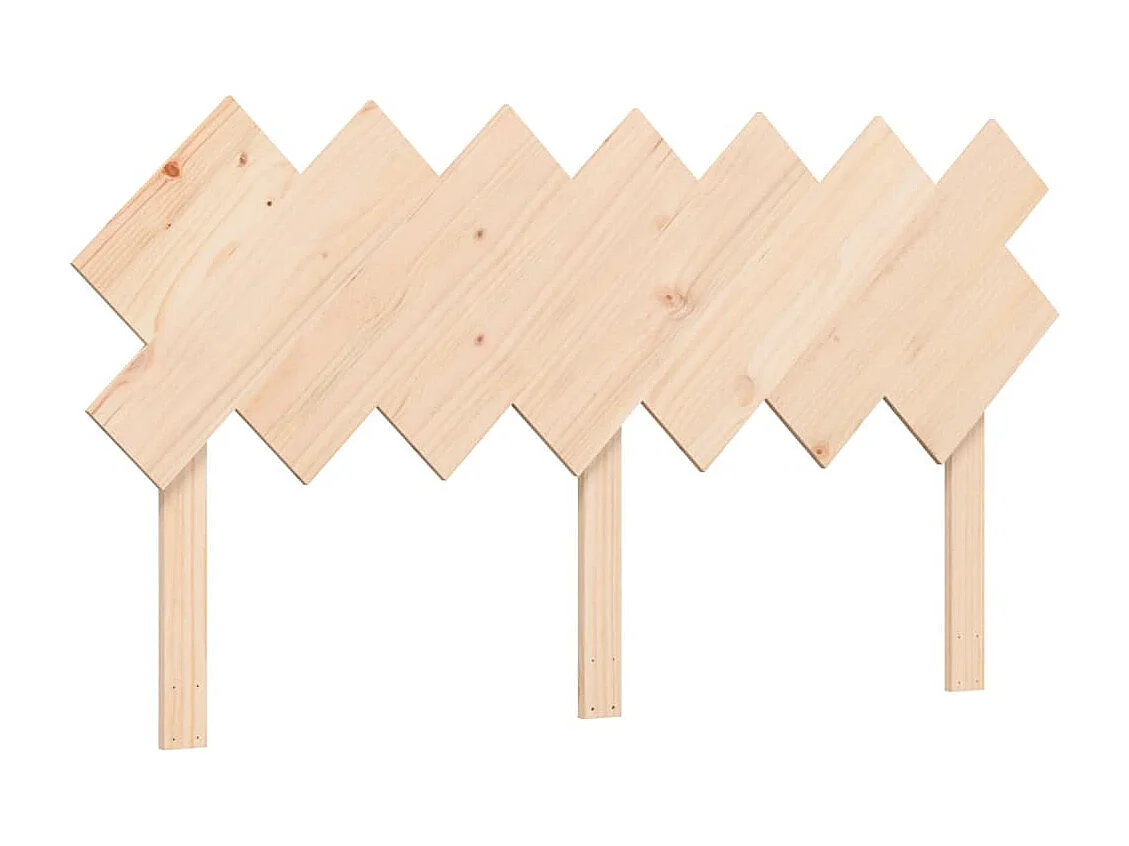 Bedframe zonder matras massief grenenhout 140x190 cm