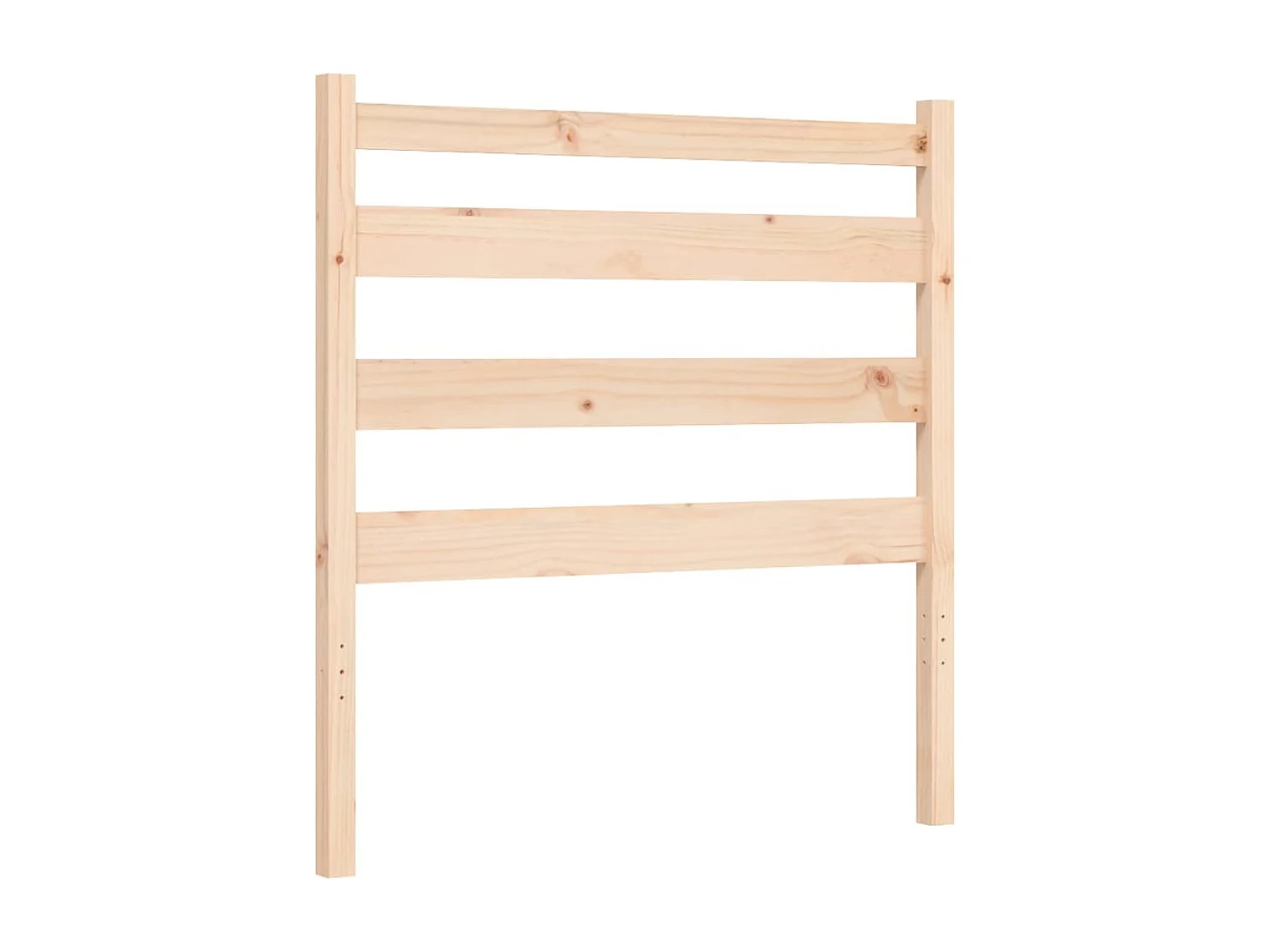 Cadre de lit sans matelas 100x200 cm bois massif de pin