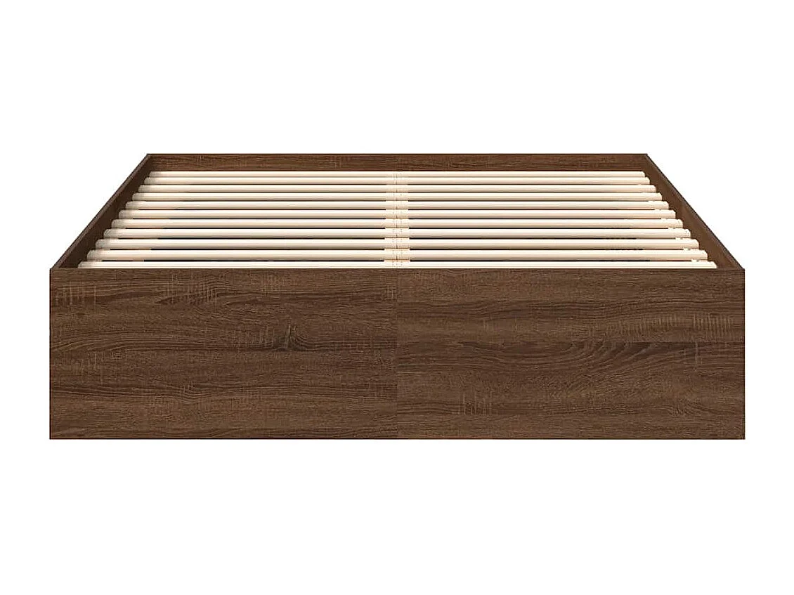 Bedframe bruin eikenkleur 160x200 cm
