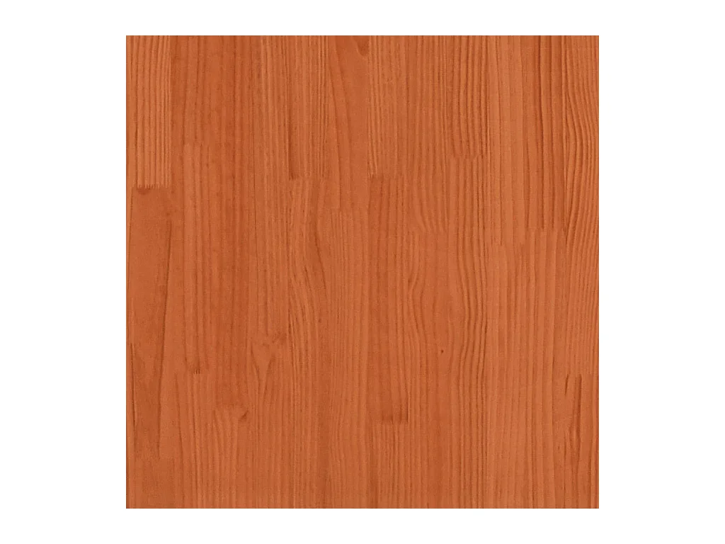 Tagesbett ohne Matratze Wachsbraun 90x200 cm Massivholz Kiefer