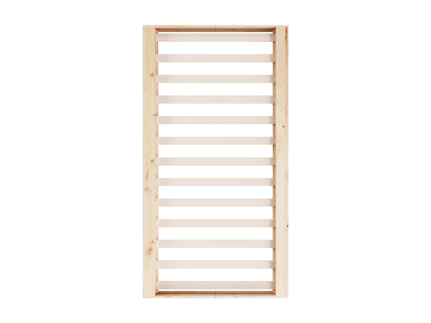 Cadre de lit sans matelas 100x200 cm bois massif