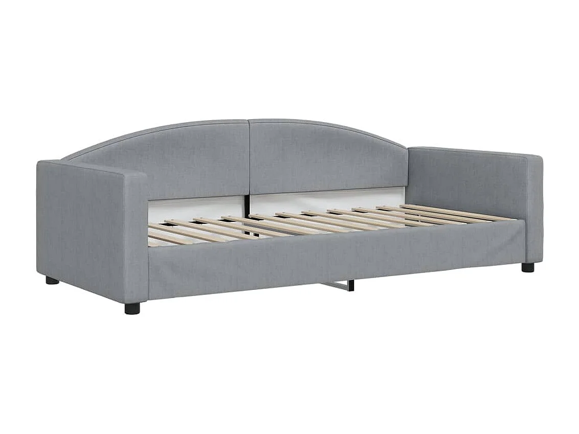 Lit de jour avec gigogne et tiroirs sans matelas 90x200 cm