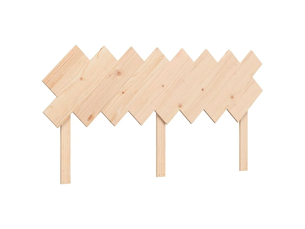 Cadre de lit sans matelas 160x200 cm bois massif de pin