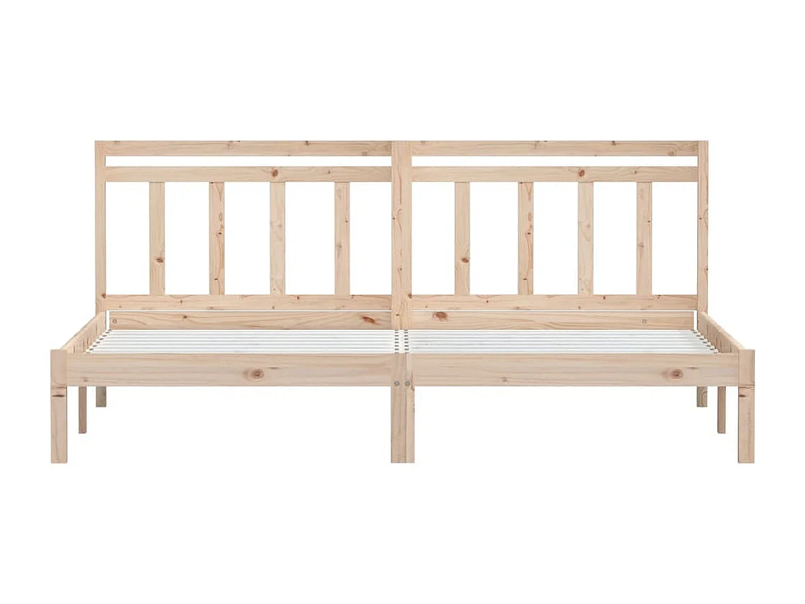Bedframe massief hout 180x200 cm