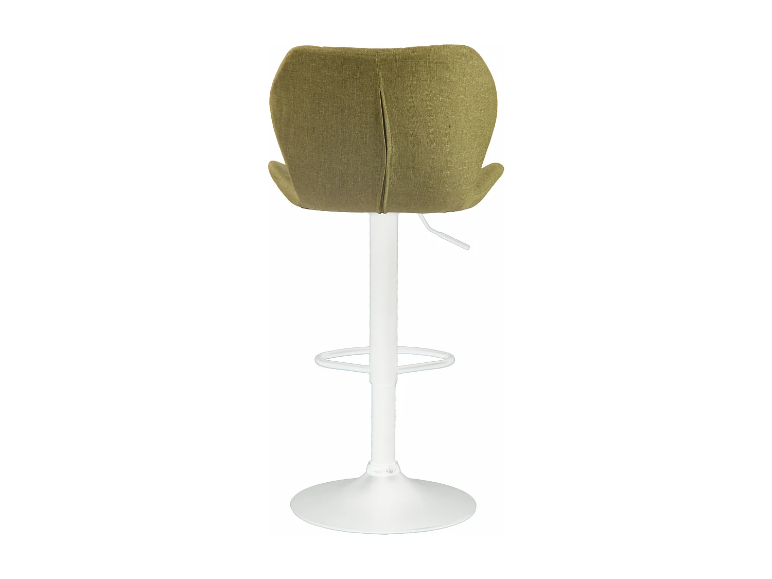 Tabouret de bar - Tissu & Métal - Vert - Cork