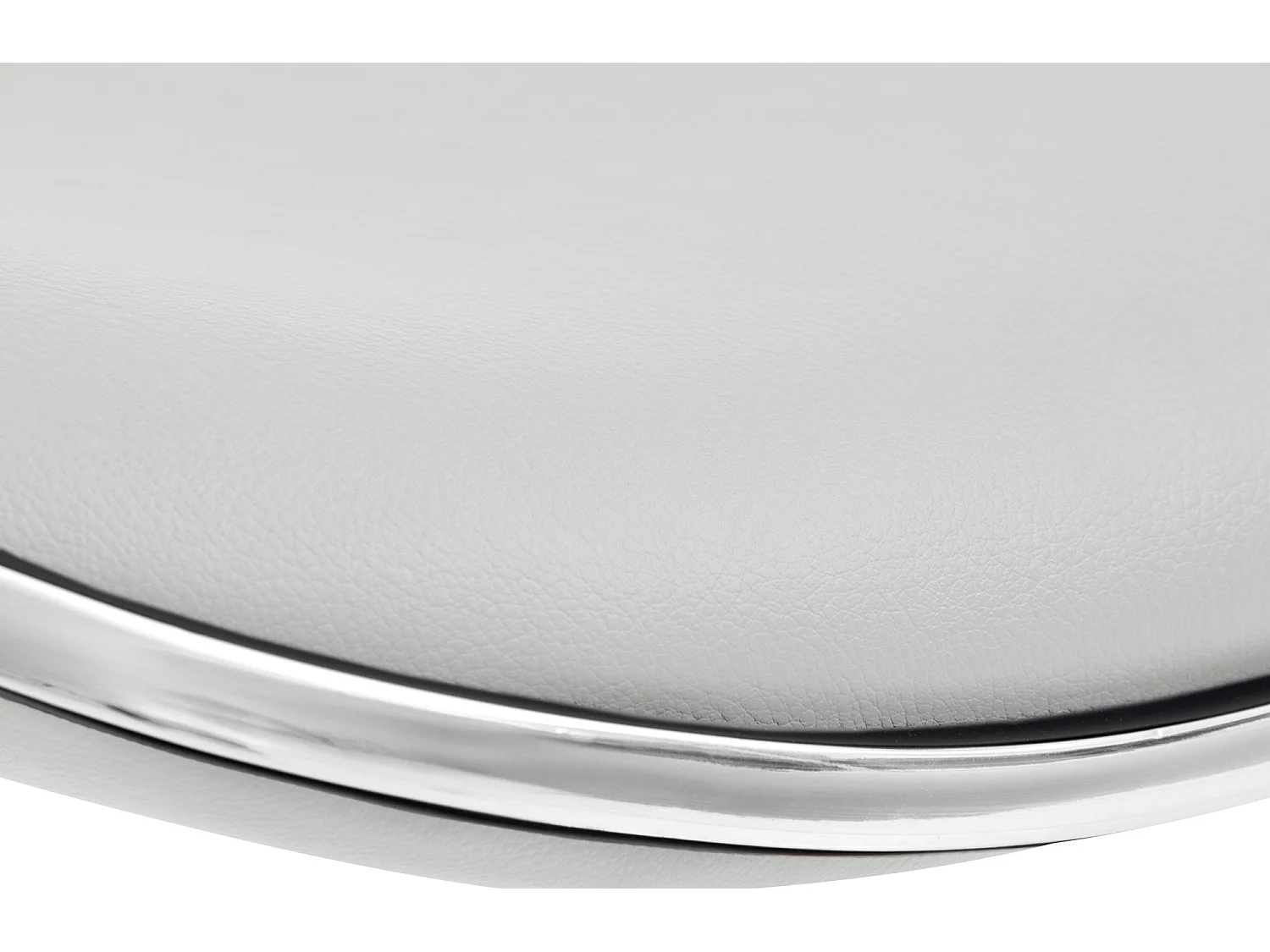 Tabouret de bar - Similicuir - Blanc - Shanghai