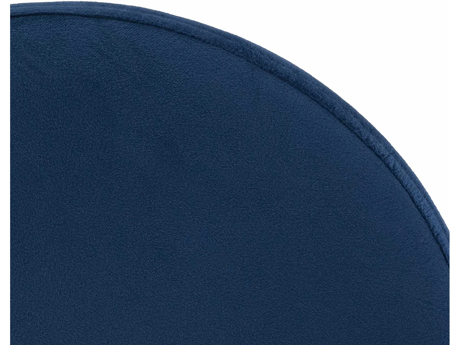 Tabouret de bar - Velours & Blanc - Bleu - Ponte