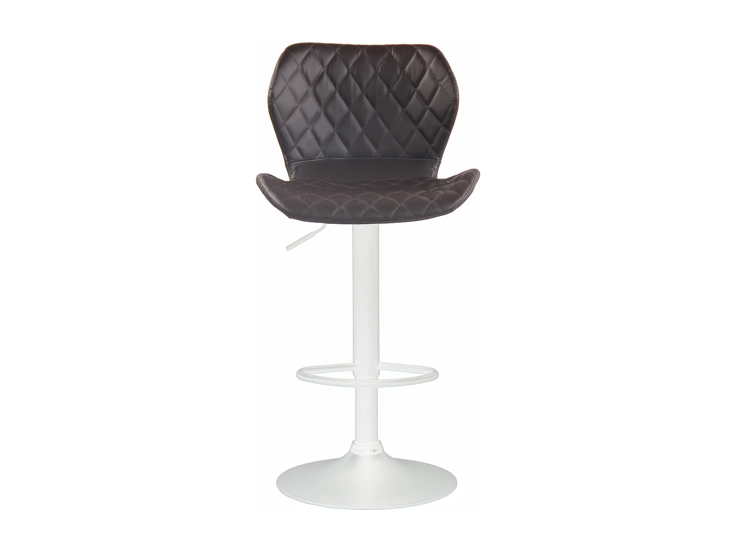 Set di 2  Sgabello da bar - Finta pelle & Metallo - marrone - Cork