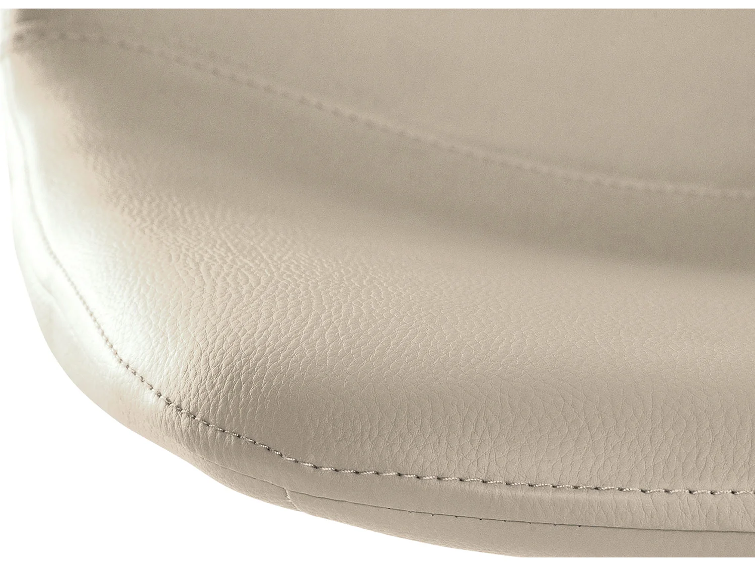 Barkruk - Kunstleer & Metaal - creme - Divo