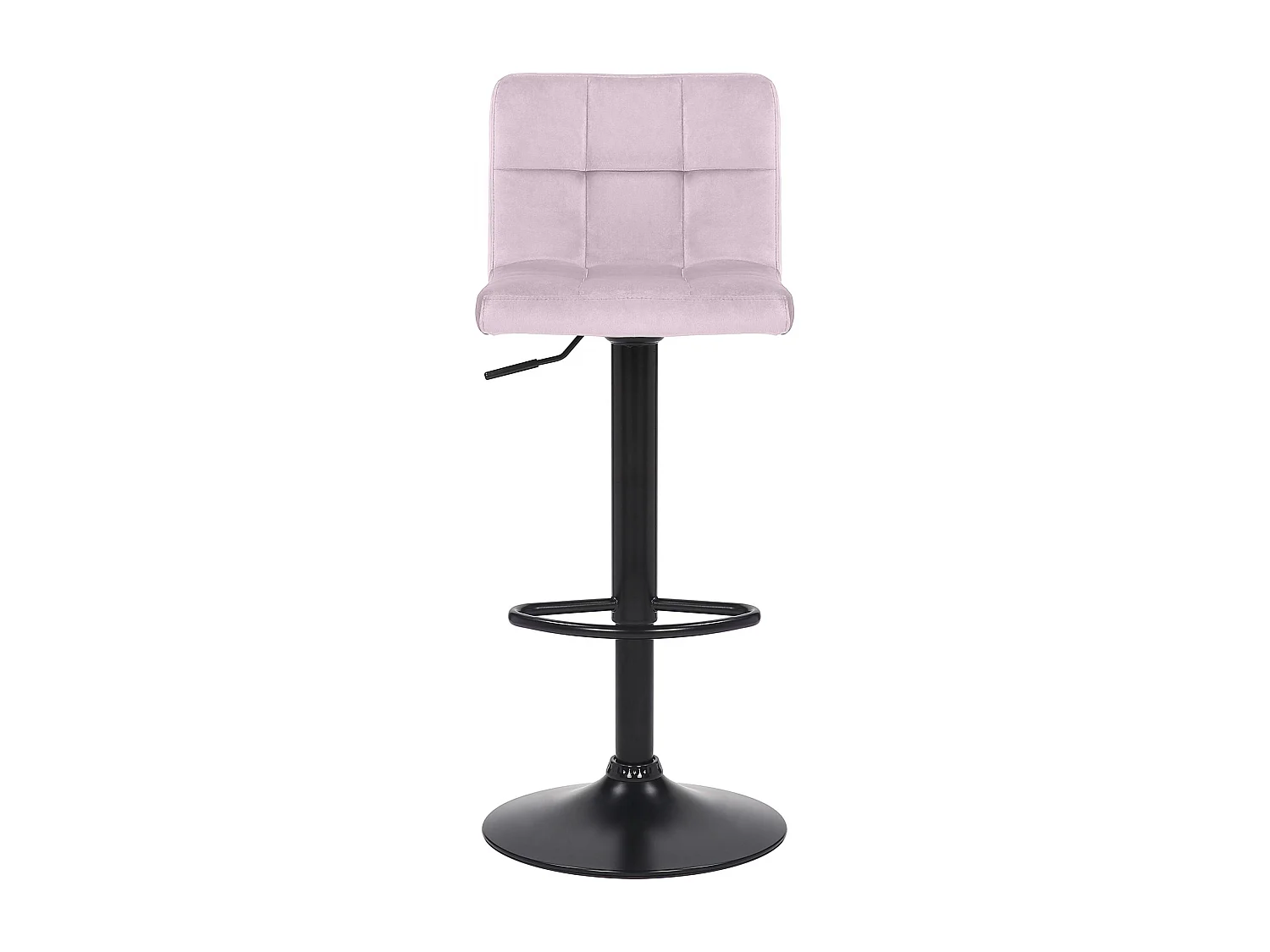 Lot de 2  Tabouret de bar - Velours - Rose - Feni