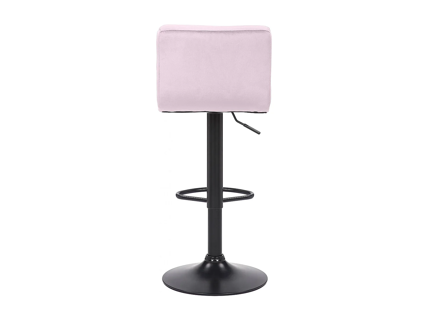 Lot de 2  Tabouret de bar - Velours - Rose - Feni