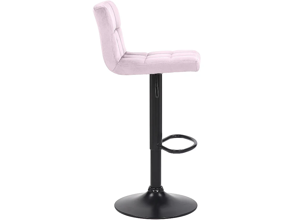 Lot de 2  Tabouret de bar - Velours - Rose - Feni