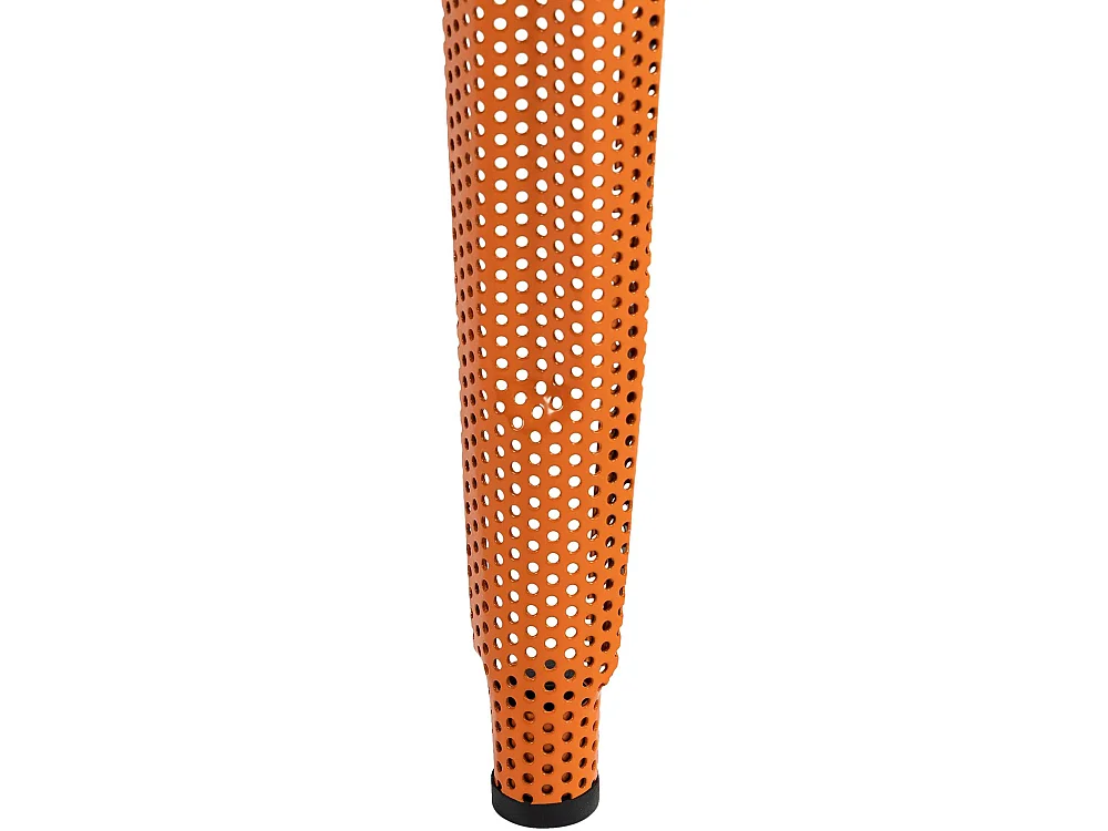 Tabouret de bar - Métal & Métal - Orange - Fletcher