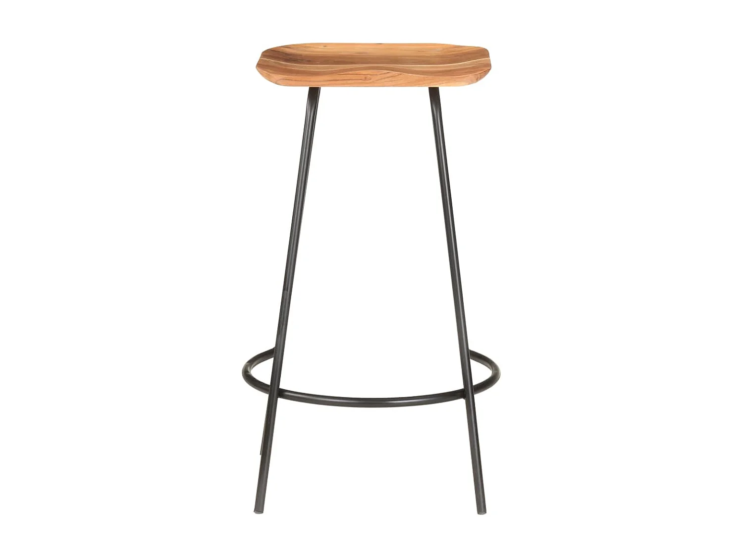 Barhocker 4 Stk. Massivholz Akazie