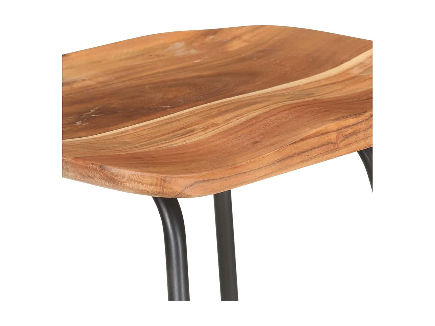 Barhocker 4 Stk. Massivholz Akazie