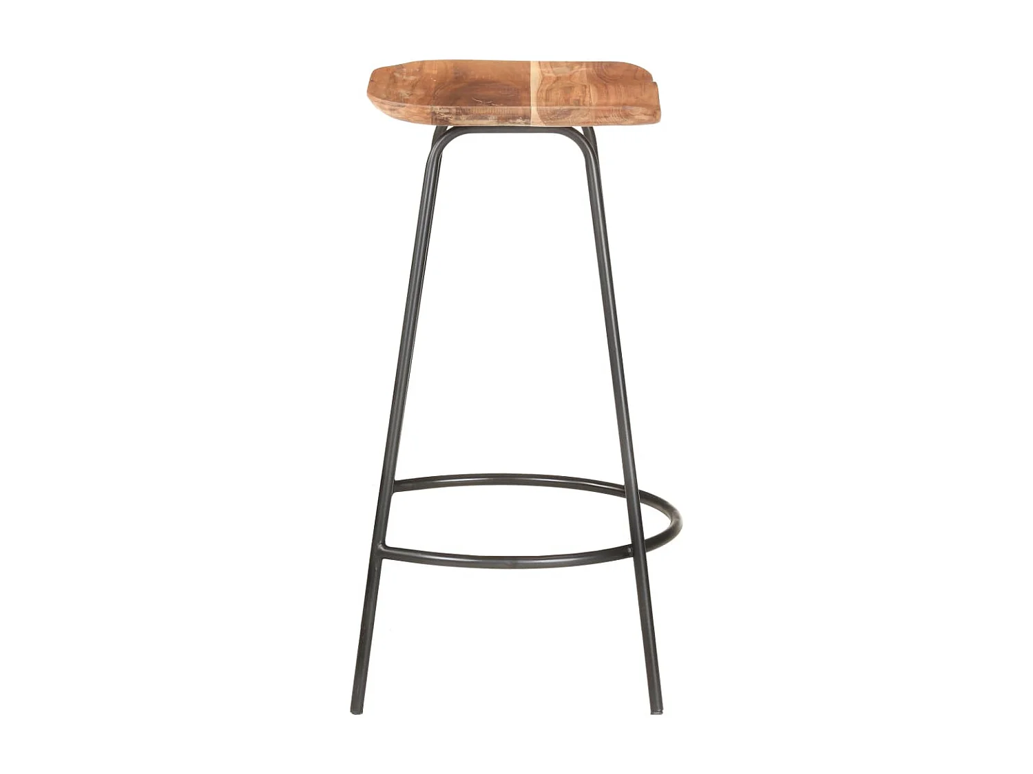 Barhocker 4 Stk. Massivholz Akazie