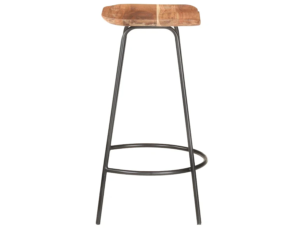 Barhocker 4 Stk. Massivholz Akazie