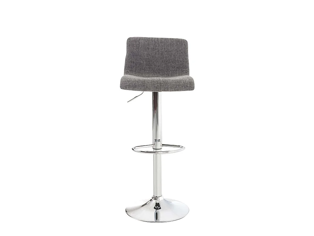 Tabouret de bar - Tissu - Gris clair - Hoover