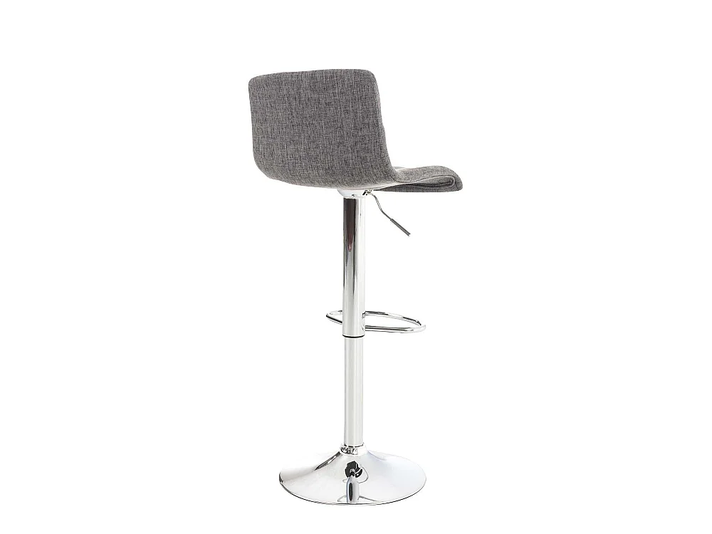 Tabouret de bar - Tissu - Gris clair - Hoover