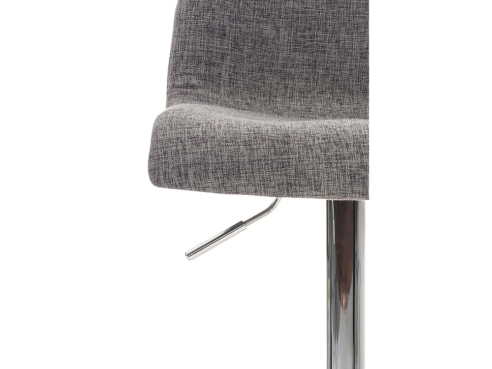 Tabouret de bar - Tissu - Gris clair - Hoover
