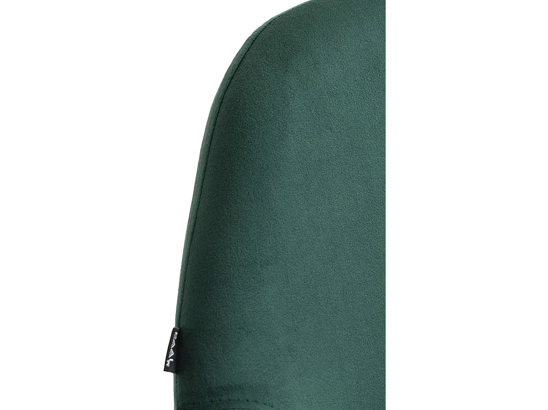 Tabouret de bar - Velours & Blanc - Vert foncé - Braga