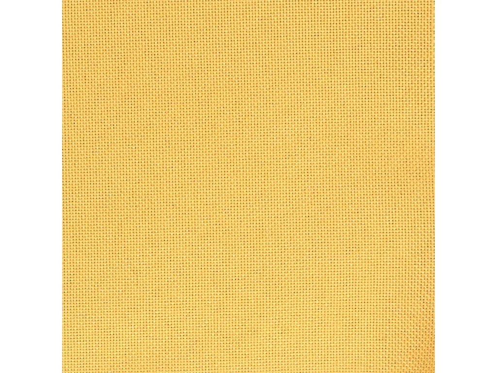 Tabourets de bar lot de 2 jaune moutarde tissu