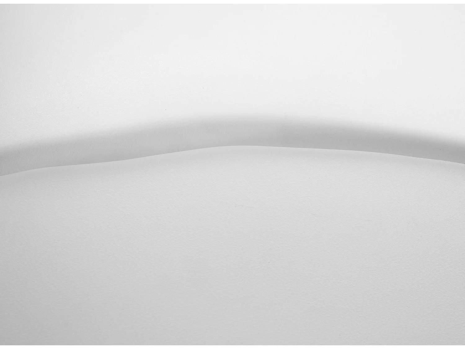 Lot de 2  Tabouret de bar - Similicuir - Blanc - Almada