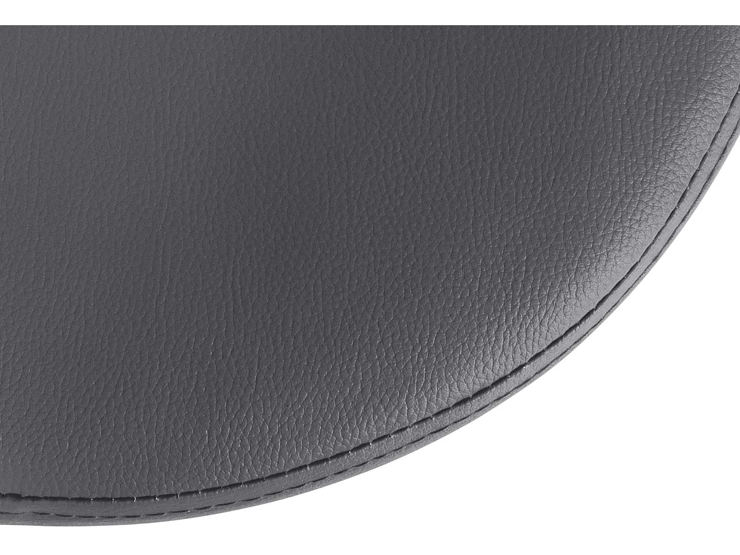 Tabouret de bar - Similicuir & Blanc - Gris - Ponte