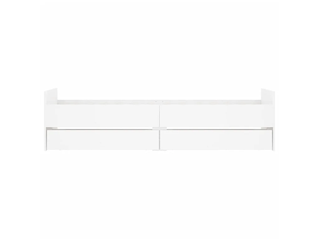 Giroletto con Cassetti Bianco 90x200 cm