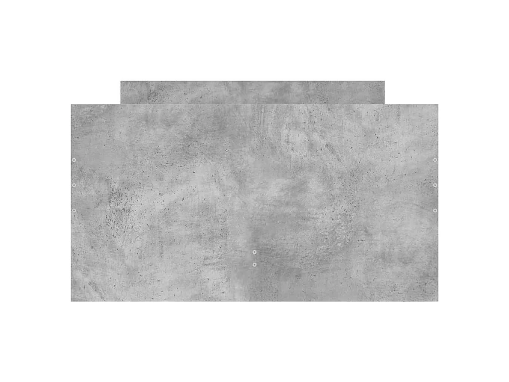 Giroletto con Cassetti Grigio Cemento 100x200 cm
