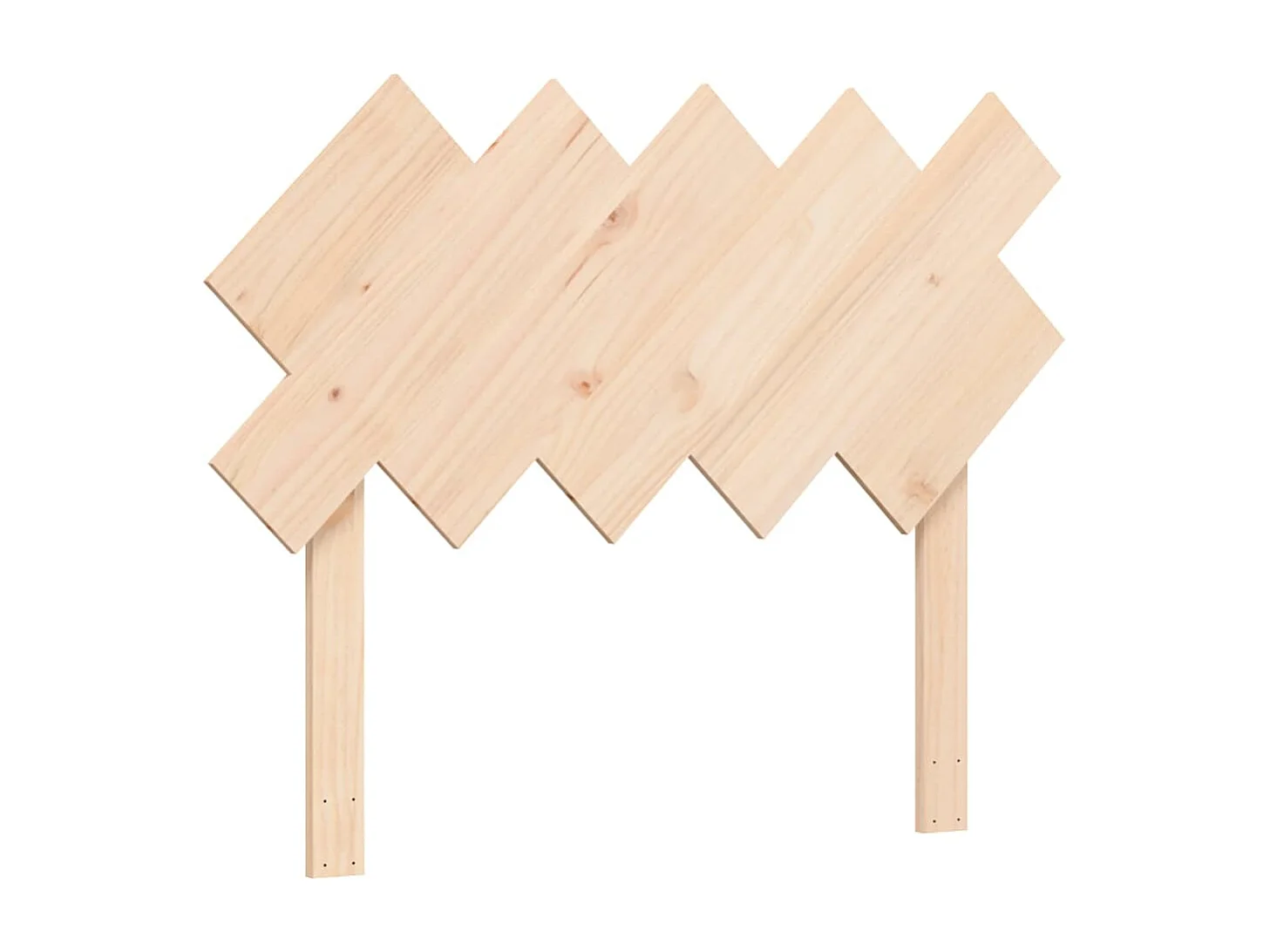 Cama sem colchão 100x200 cm madeira de pinho maciça