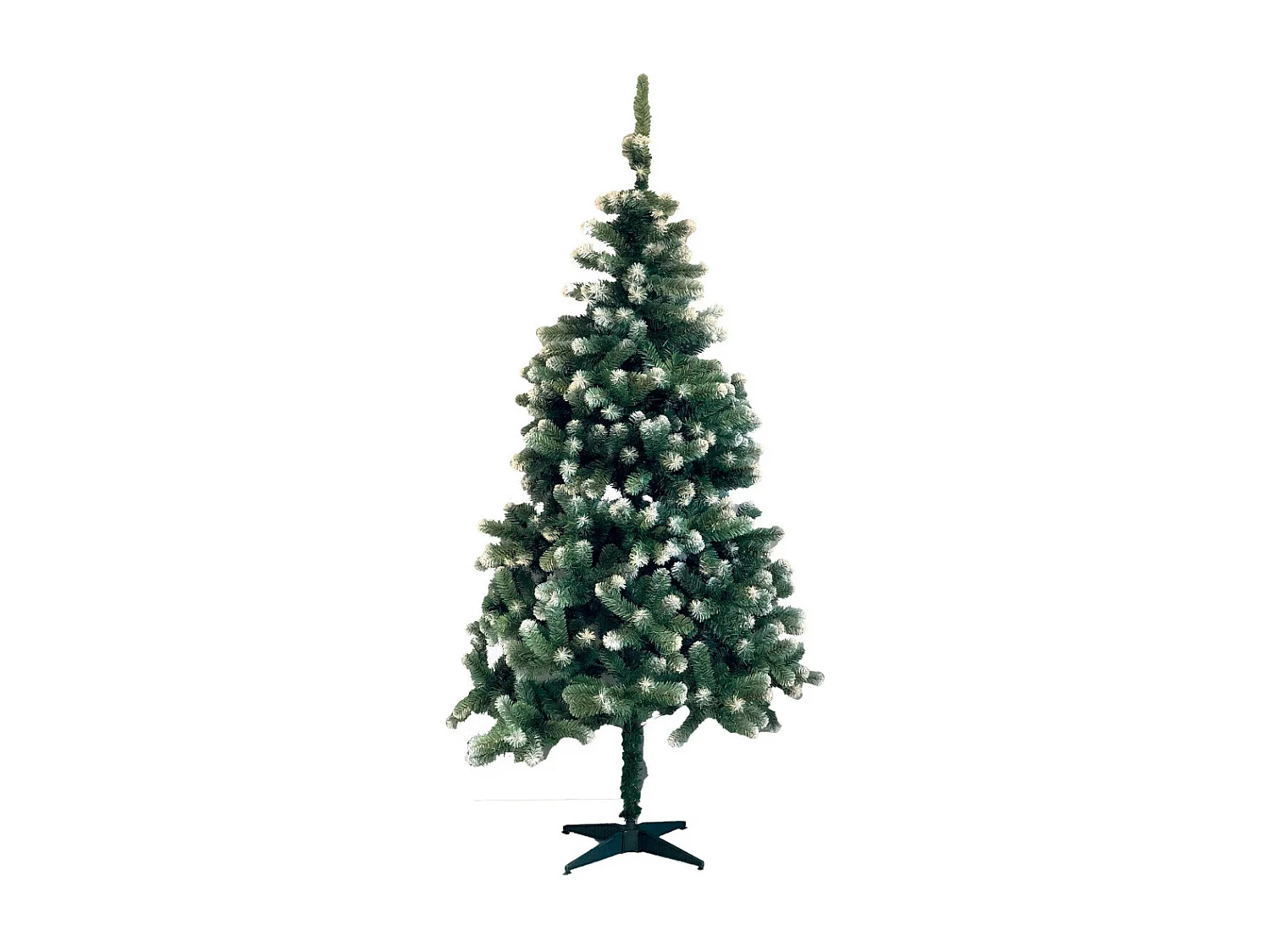 Christmas Day Sapin de noel artificiel vert pointes blanches - 1.50m - 4177