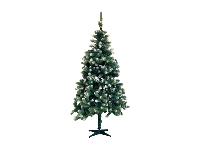 Christmas Day Sapin de noel artificiel vert pointes blanches - 2.10m - 4179